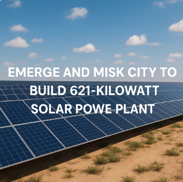 Emerge and Misk City to Build 621-Kilowatt Solar Power Plant